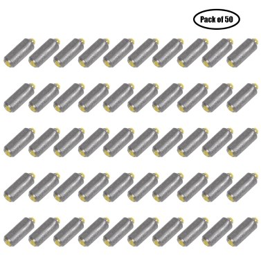 lusea 50pcs Weights Fast Lead Sinkers
