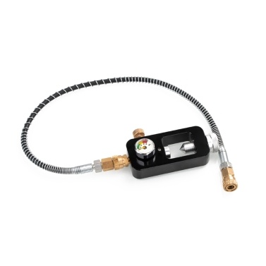 Outdoor Easy Install Scubas Diving Tanks Refill Adapter Set Oxygen Cylinder Adapter Practical Outdoor Diving Accessory with Pressure Meter Hose
