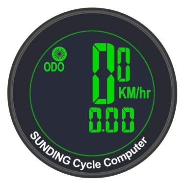 Wireless Bicycle Computer Waterproof Bike Speedometer Multi-functional Bicycle Odometer