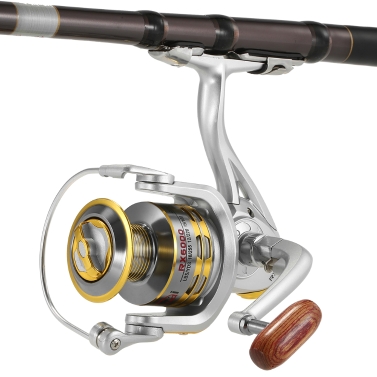 12 BB Spinning Angelrolle 5.1: 1 Übersetzungsverhältnis Angelrolle für River Lake Sea Fishing