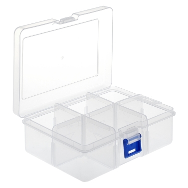 Compartments Fishing Utility Box Lures Swivels Hooks Tackle Box with Adjsutable Dividers