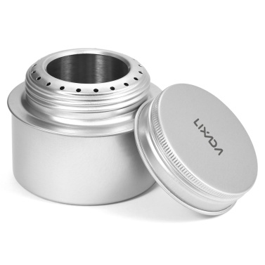 Lixada Portable Mini Aluminum Alloy Alcohol Stove with Lid