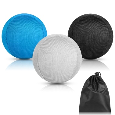 3pcs Hand Trainer Balls Finger Trainer Ball for Stress Relief Strength Training