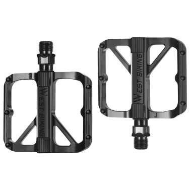Ultralight Aluminum Alloy Sealed Bearings Anti-Slip Waterproof Wide Bicycle Pedals