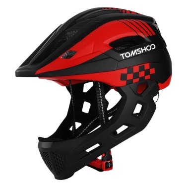 TOMSHOOH Kid Bike Full Face Helmet