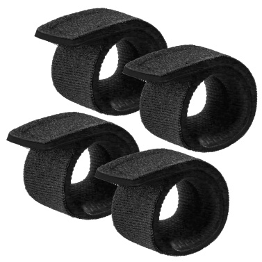 4pcs Fishing Rod Belts Tie Spinning Rods Straps Pole Belts Wrap Fixing Strap Ropes   Fishing Tackle Anti-Slip