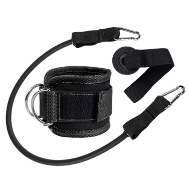Ankle Strap Resistance Band Door Anchor Set for Yoga Pilates Workout Fitness