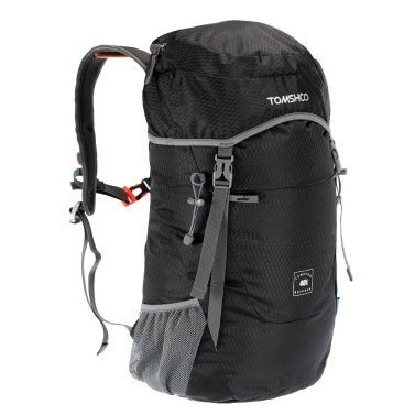 TOMSHOO 40L Ultra Lightweight Water-resistant Nylon Outdoor Backpack Travel Trekking Foldable Bag