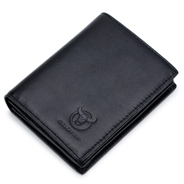 Leather Wallet Large Capacity Wallet Credit Card Holder for Men with 15 Card Slots