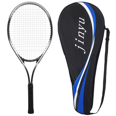 Lightweight Shockproof Tennis Racquet with Carry Bag
