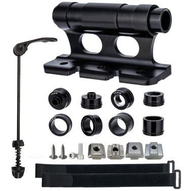 Bicycle Front Fork Mount Bracket Car Roof Bike Fixing Rack Quick Release CarTop Bicycle Front Fork Install Holder with Slider