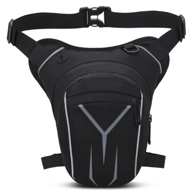 Motorcycle Drop Waist Leg Bag Rainproof Reflective Men Motorcycle Fanny Packs