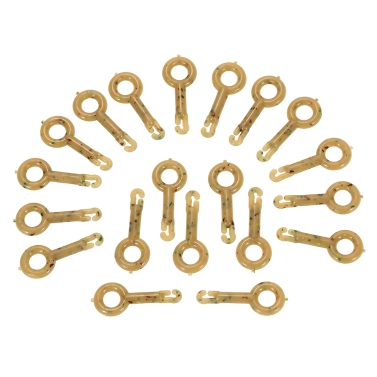 10PCS Safety Lead Clips Set with Pins Tail Rubber Tube Quick Change Clips Swivel Snap Connector  Carp Fishing Equipment Fishing Tackle Accessories