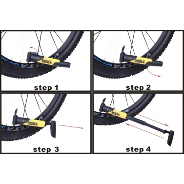 DUUTI PP-05 Portable Mini Plastic Bicycle Air Pump