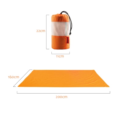 Lixada Beach Blanket Yoga Blanket Handtücher ultradünne mit Conner Anchor Taschen Große Fits für Zwei