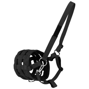 Easy Breathe Grazing Muzzle Horse Mouth Cover Equine Grass Muzzle Equestrian Equipment for Horse Pony Donkey