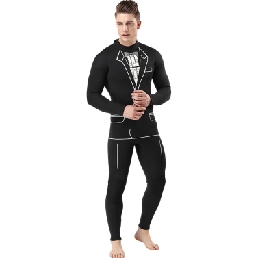 Men 3mm Neoprene Wetsuit Surfing Swimming Diving Suit Wet Suit