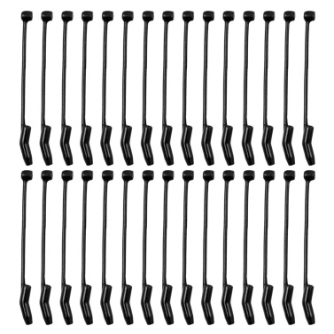30pcs Fishing Hook Sleeves D Rig Aligner Terminal Tackle Connect Carp Fishing Accessories