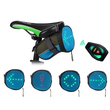 Lixada Lightweight USB Bike Seat Bag