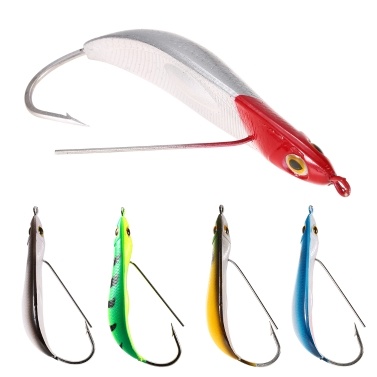 Lixada 0.7OZ 3.1IN Bionic harten Fischköder VIB Swimbait Köder Angelgerät Bass Forelle Hecht Fischköder