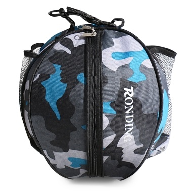 Sports Ball Round Bag Basketball Shoulder Bag Soccer Ball Football Volleyball Carrying Bag Travel Bag for Men and Women