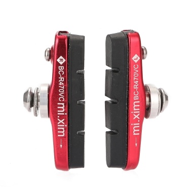 55mm Road Bicycle Cycling Bike Brake Holder Shoes Rubber Pads Blocks