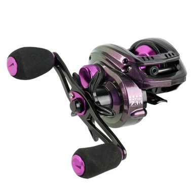 5+1 Ball Bearings Baitcasting Fishing Reel 7.1:1 Gear Ratio Fishing Bait Casting Reel (Left Hand)
