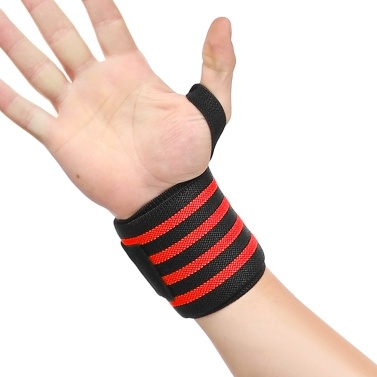 Sport Full Wrist Protective Wrap Adjustable Wrist Pressured Bandage Wrist Protector Brace for Weightlifting Ball Game