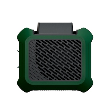 USB Rechargeable Portable Waist-mounted Fan Outdoor Camping Fan Wearable Air Cooling Device Multifunctional Emergency Mobilepower with Night Light Function