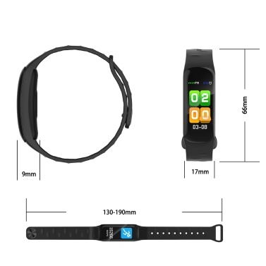 C1s Farbbildschirm Smart Healthy Care Armband