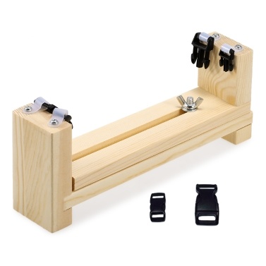 Wood Bracelet Jig Tool Survival Wristband Knitting Tool