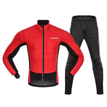 Lixada Men Winter Cycling Clothing Set