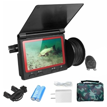 4.3inch Monitor 1000TVL Fish Finder Underwater Fishing Camera 180 Degrees Fish Finder Camera