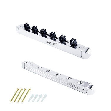 Plastic 6 Rods Rack Fishing Pole Holder Rod Display Holder Rack Fixing Rack Wall Mounted Rod Collection Rack Storage