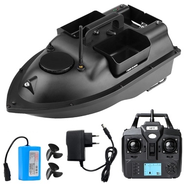 16 Baiting Spots GPS Fishing Bait Boat with 3 Bait Containers Wireless Bait Boat with Automatic Return Function 4.4lb Load 5200mAh Battery