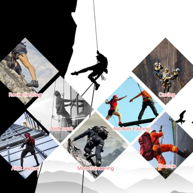 Lixada Right Hand Ascender für 8mm-13mm Seil Klettern Rettung Caving