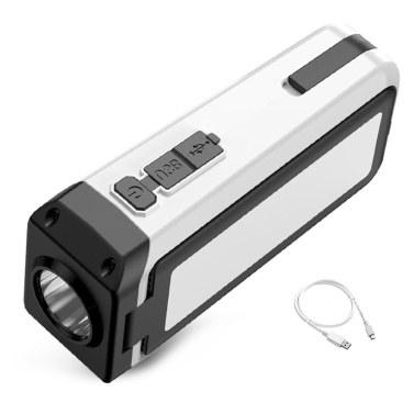Outdoor Camping Light Folding Maintenance Work Light Portable Flashlight Power Bank 1200mAh High-capacity Battery