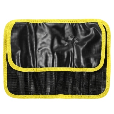 Waterproof PVC Fishing Jig Bag 12 Pockets Protective Lure Bag Jig Storage Cover Bag Pouch Fishing Baits Tools Accessories Storage Organizer Bag
