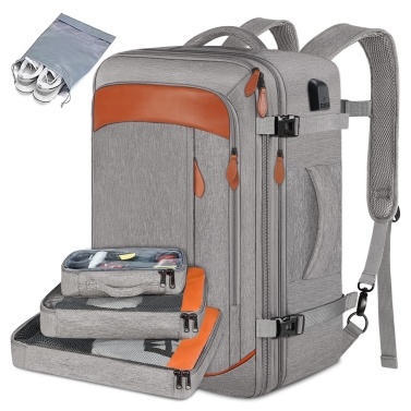 Carry On Backpack for Airplanes Traveling Backpack Computer Backpacks for Laptops for Women Mens Back Pack Travel Bags for Women Small Suitcase  Four-Piece Set