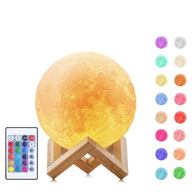 51% de réduction pour 16 couleurs Impression LED 3D Moon Light Lunar Night Lamp (12CM) seulement ⬠11,46 sur tomtop.com + livraison gratuite 51% de réduction pour 16 couleurs Impression LED 3D Moon Light Lunar Night Lamp (12CM) seulement ⬠11,46 sur tomtop.com + livraison gratuite