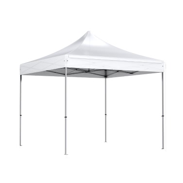 Tente pliante 3x3m polyester 300g/m² pelliculé PVC tube acier 32mm