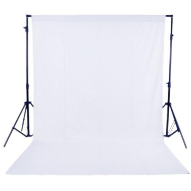 1,6 x 3M/5 x 10FT Fotografie Studio-Vlies Hintergrund Bildschirm 3 Hintergrundfarben für Option schwarz weiß grün