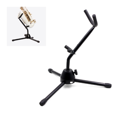Tripod Holder Stand Metal Leg Detachable Portable Foldable for Tenor/Alto Sax Saxophone