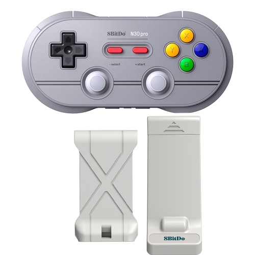 

8Bitdo N30 Pro 2 Controller BT Gamepad with Mount Stand