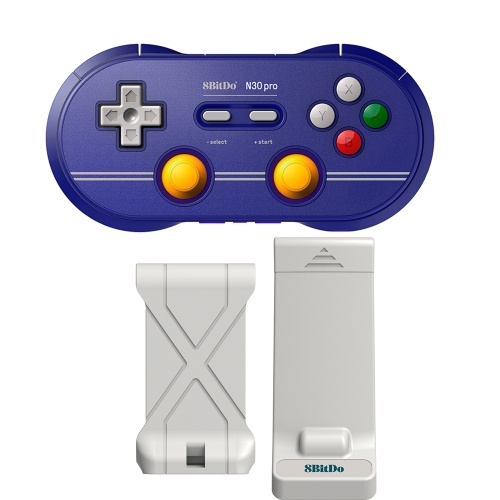 

8Bitdo N30 Pro 2 Controller BT Gamepad with Mount Stand