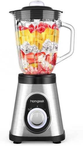 

Homgeek 700W Professional Countertop Blender High Speed Power Smoothie Maker