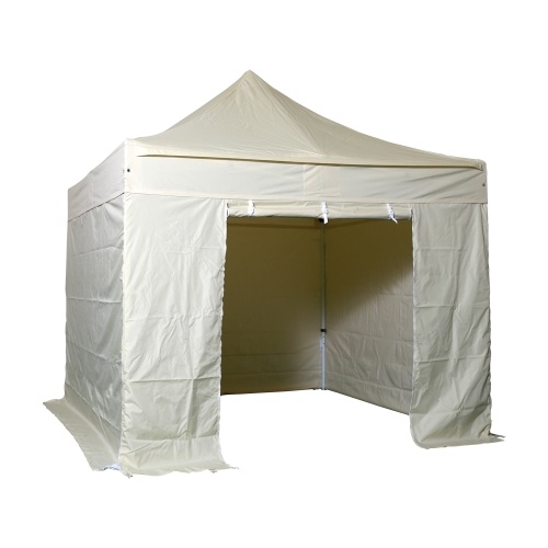 Tente pliante PRO alu 55mm 3x3 Pack complet Polyester pelliculé PVC 300g/m²