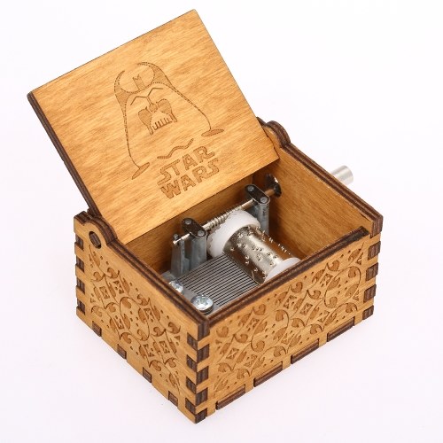 

Vintage Wooden STAR WARS Theme Song Music Box