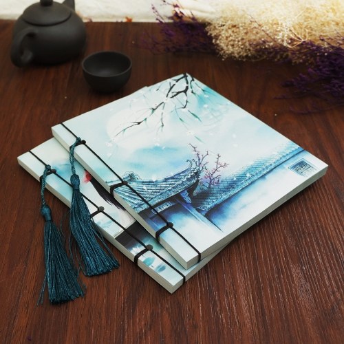 

6.9 * 5.9in Portable Notebook 75 Sheets Ruled Lined Paper Color Page