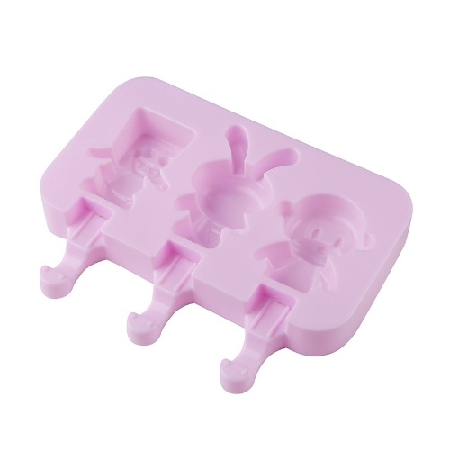

Food Grade Soft Silica Gel 2/3 Conjoined Ice Cream Mould